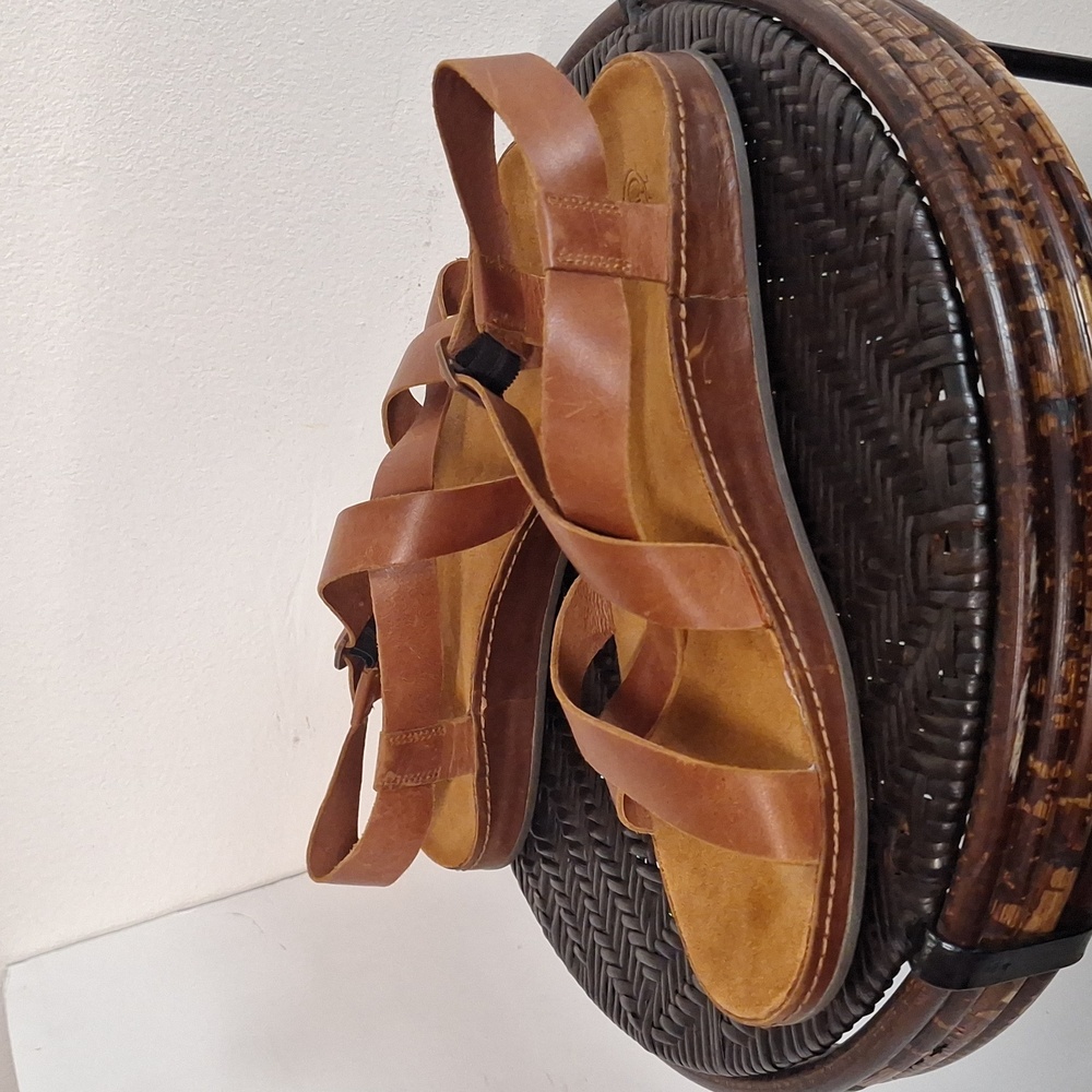 Chaco Women's Wayfarer Sandal, Rust, Size 12 Medium US - Picture 5 of 13